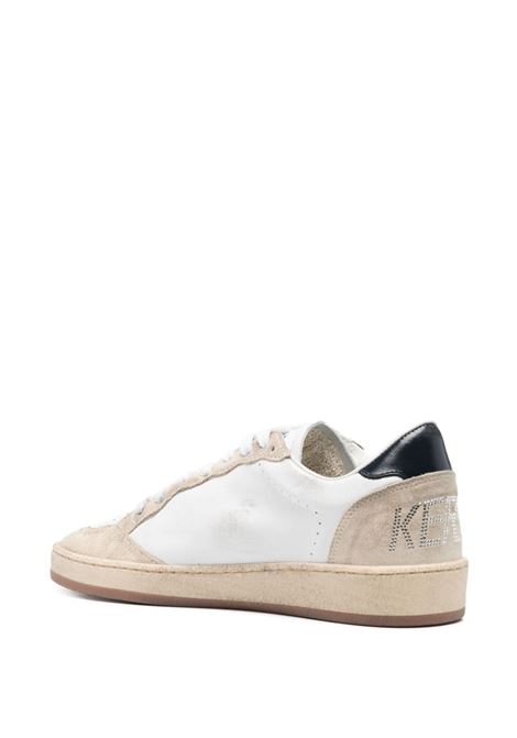 Sneakers ball star in rosa, beige e bianco Golden Goose - donna GOLDEN GOOSE | GWF00117F00612511920